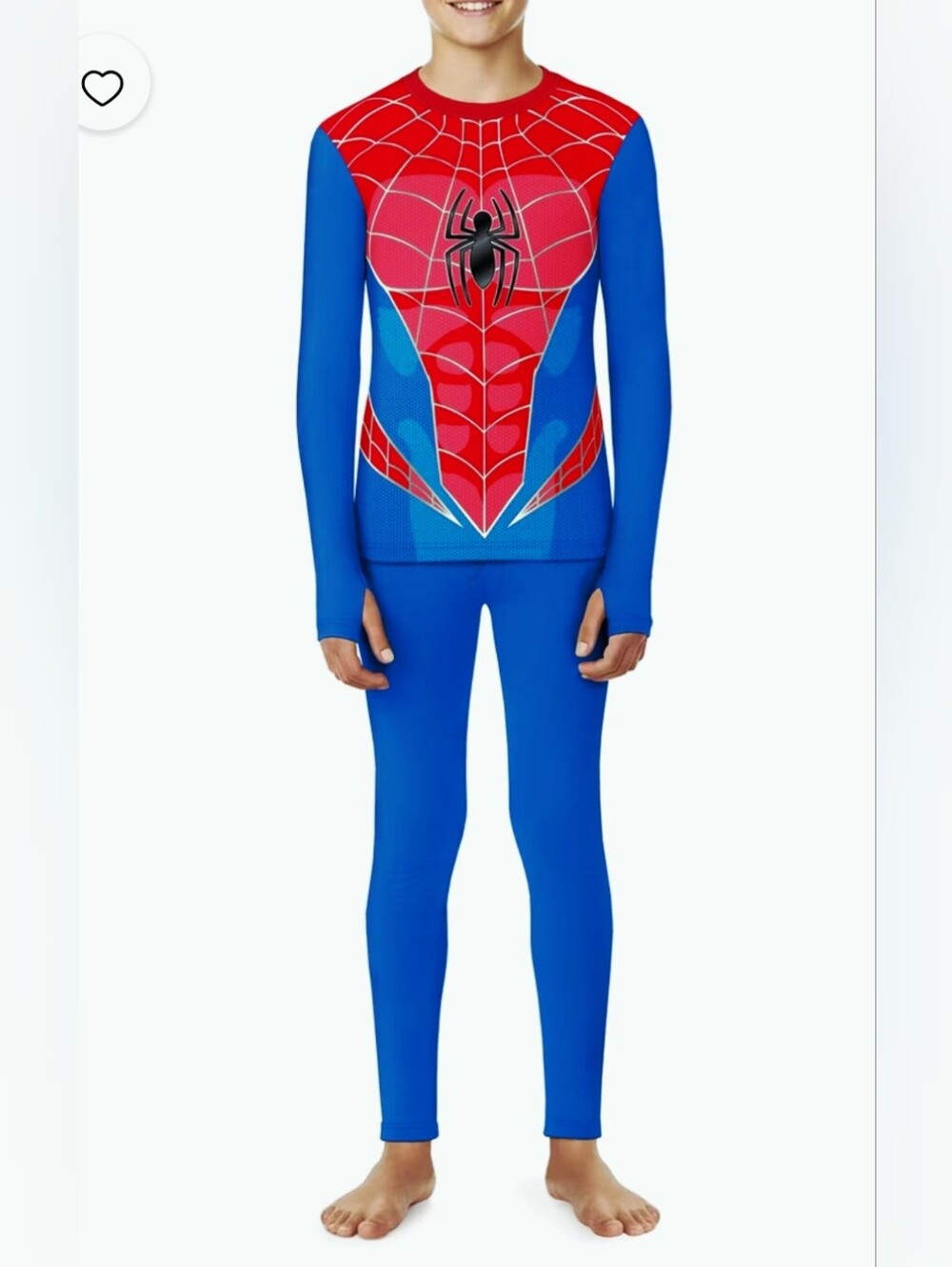 Spider-Man SET(2PC) Boys Cuddl Duds Warm Essentials SZ L Marvel OR 2 SETS X $15